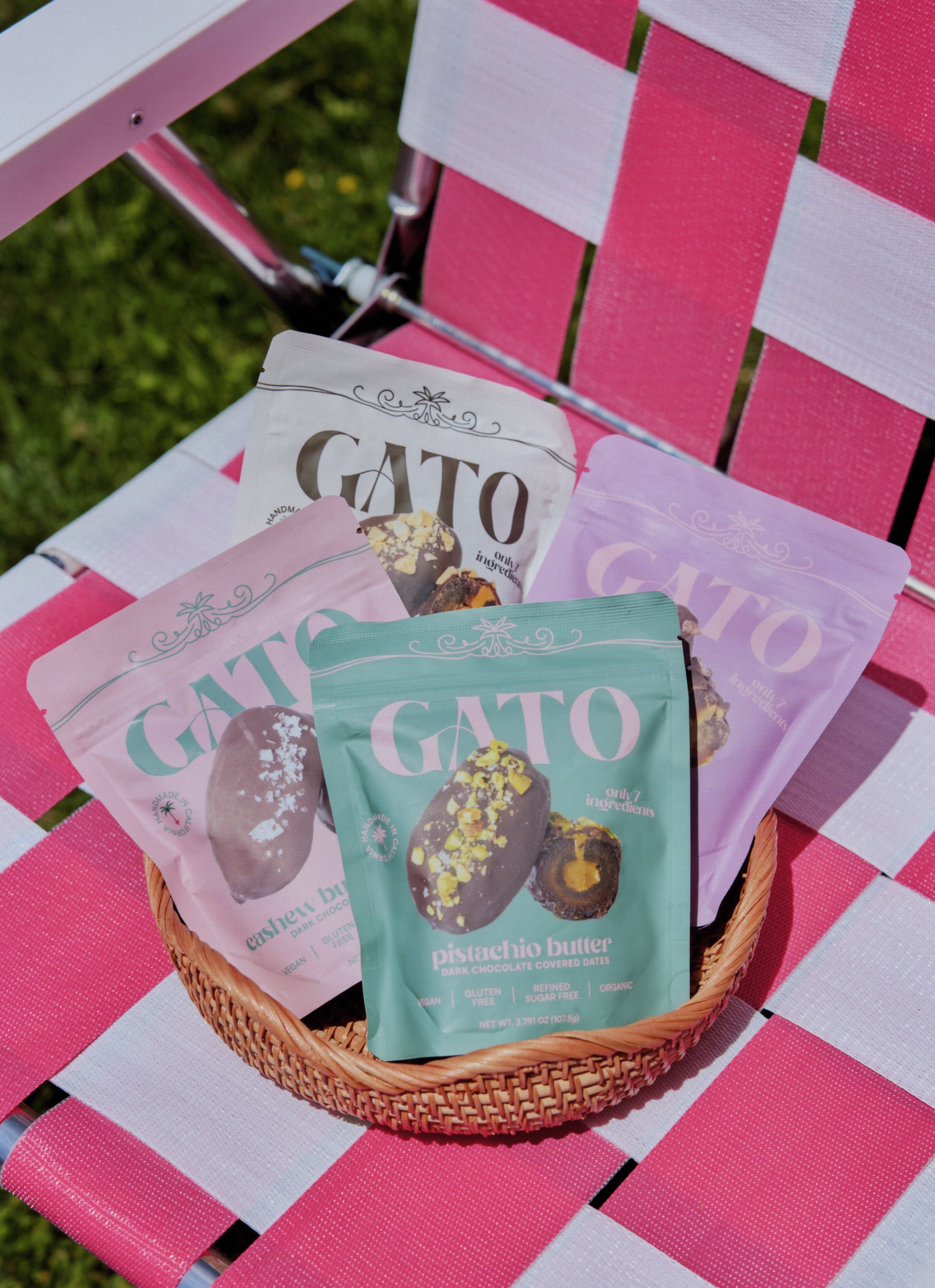Starter Bundle (Pouches) | Vegan Chocolate-Covered Dates – Gato Dates
